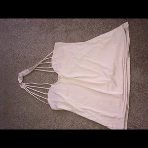 Silky, sexy halter neck top